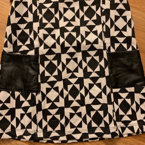 Honigman Kids Black and White Patterned Dress - Picture 3 of 5